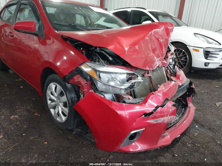 2015 Toyota Corolla Le VIN: 5YFBURHE5FP315537 Lot: 43947657