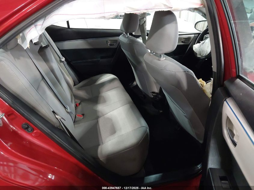 2015 Toyota Corolla Le VIN: 5YFBURHE5FP315537 Lot: 43947657