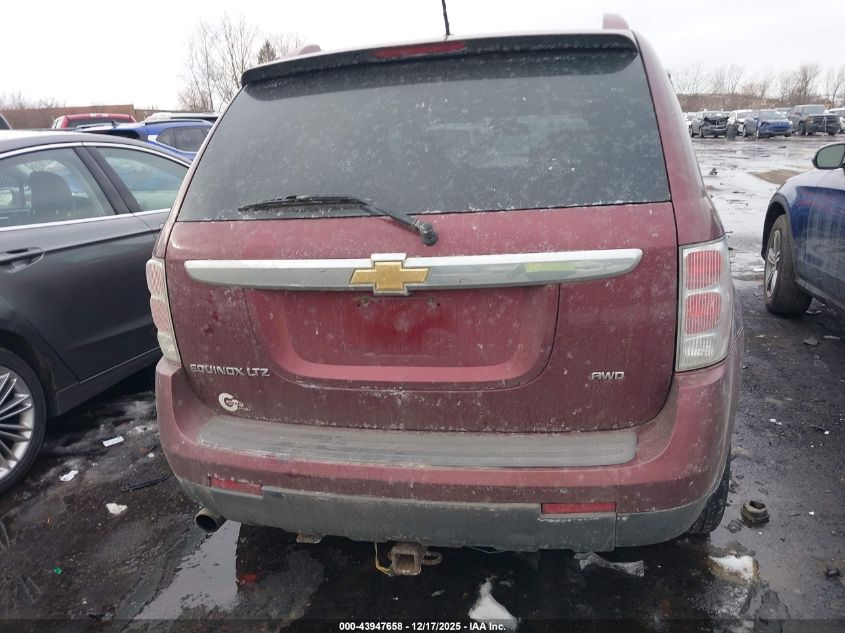 2008 Chevrolet Equinox Ltz VIN: 2CNDL83F286316442 Lot: 43947658