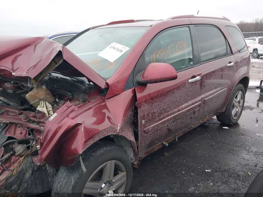 2008 Chevrolet Equinox Ltz VIN: 2CNDL83F286316442 Lot: 43947658
