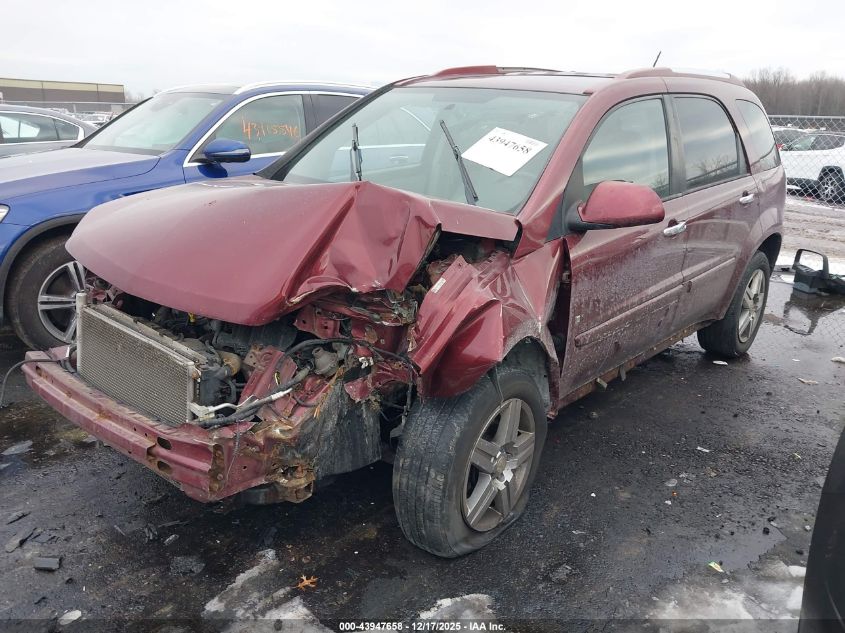 2008 Chevrolet Equinox Ltz VIN: 2CNDL83F286316442 Lot: 43947658