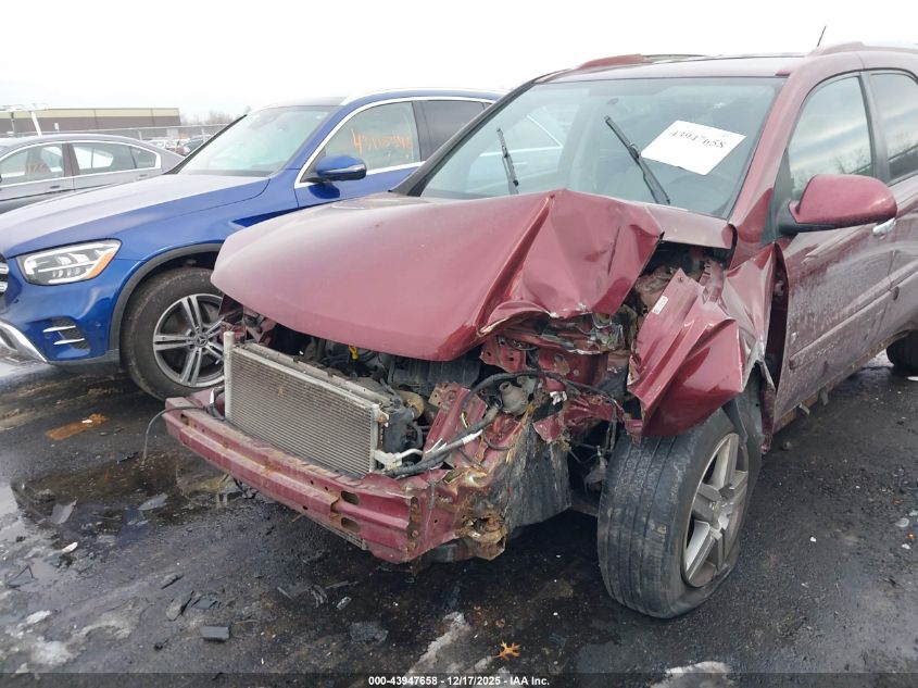 2008 Chevrolet Equinox Ltz VIN: 2CNDL83F286316442 Lot: 43947658