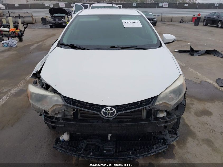 2016 Toyota Corolla S Plus VIN: 5YFBURHE2GP460245 Lot: 43947663