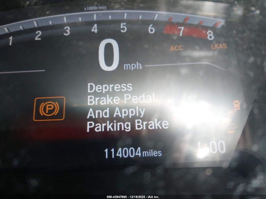 2019 Honda Cr-V Ex-L VIN: 5J6RW1H81KA003468 Lot: 43947665