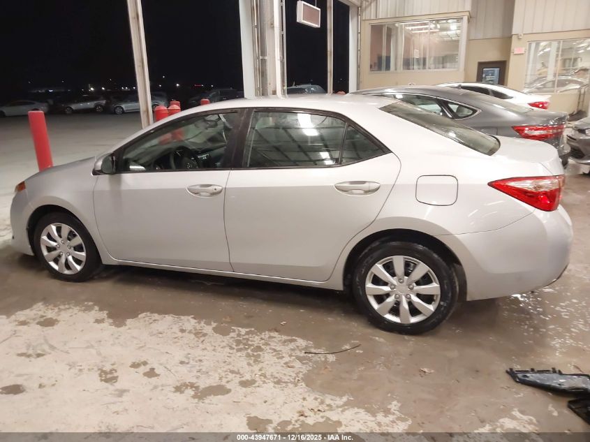 2017 Toyota Corolla Le VIN: 2T1BURHE9HC885916 Lot: 43947671