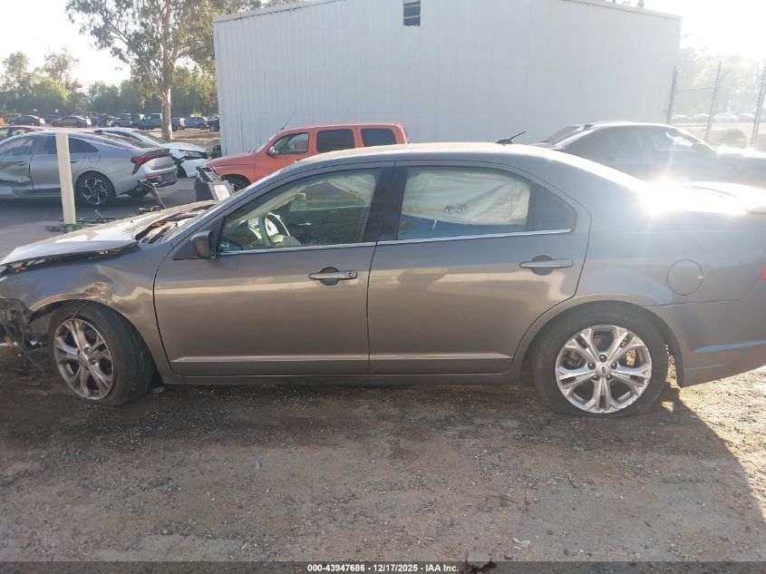 2012 Ford Fusion Se VIN: 3FAHP0HA9CR259804 Lot: 43947686