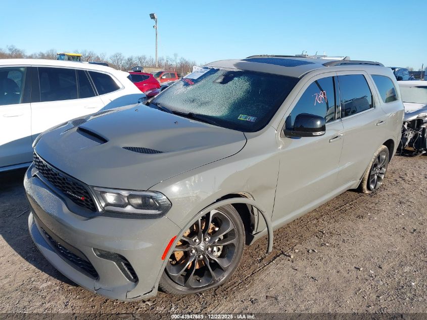 2021 Dodge Durango Gt Plus Awd VIN: 1C4RDJDG4MC663228 Lot: 43947689