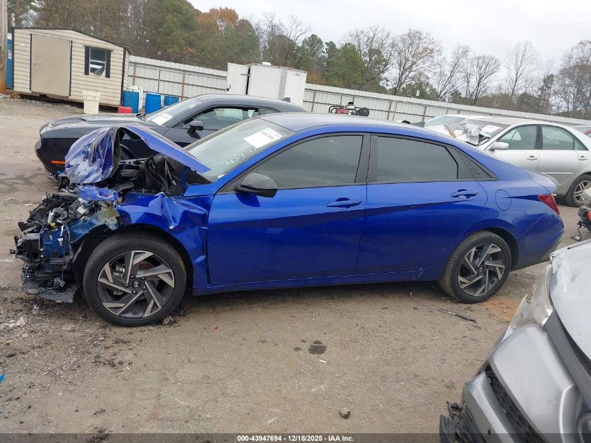 2025 Hyundai Elantra Sel Sport VIN: KMHLM4DG8SU876838 Lot: 43947694