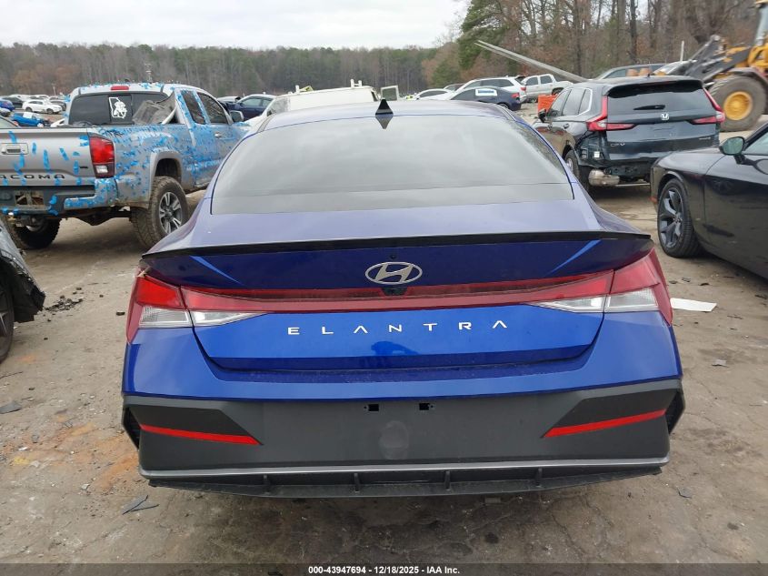 2025 Hyundai Elantra Sel Sport VIN: KMHLM4DG8SU876838 Lot: 43947694