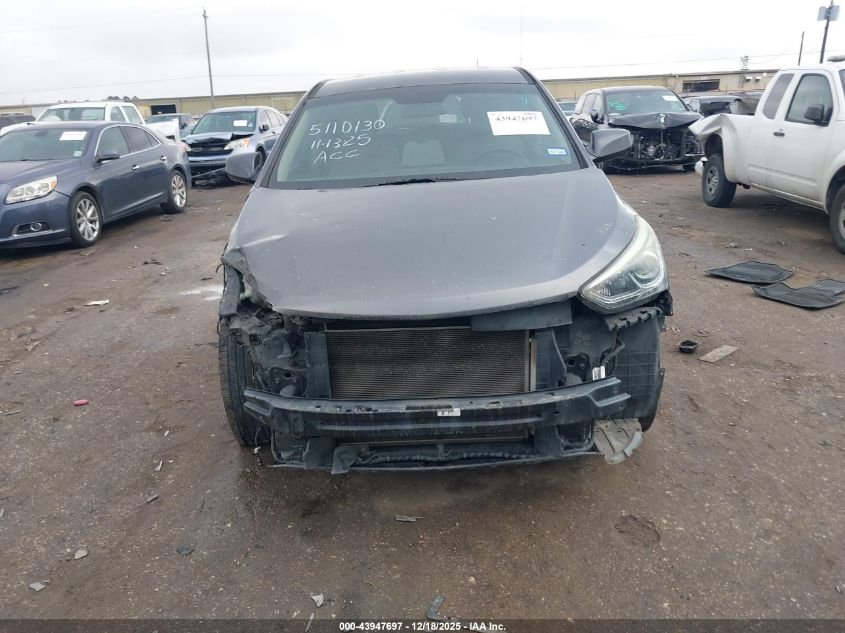 2017 Hyundai Santa Fe Sport 2.4L VIN: 5XYZTDLB4HG473778 Lot: 43947697