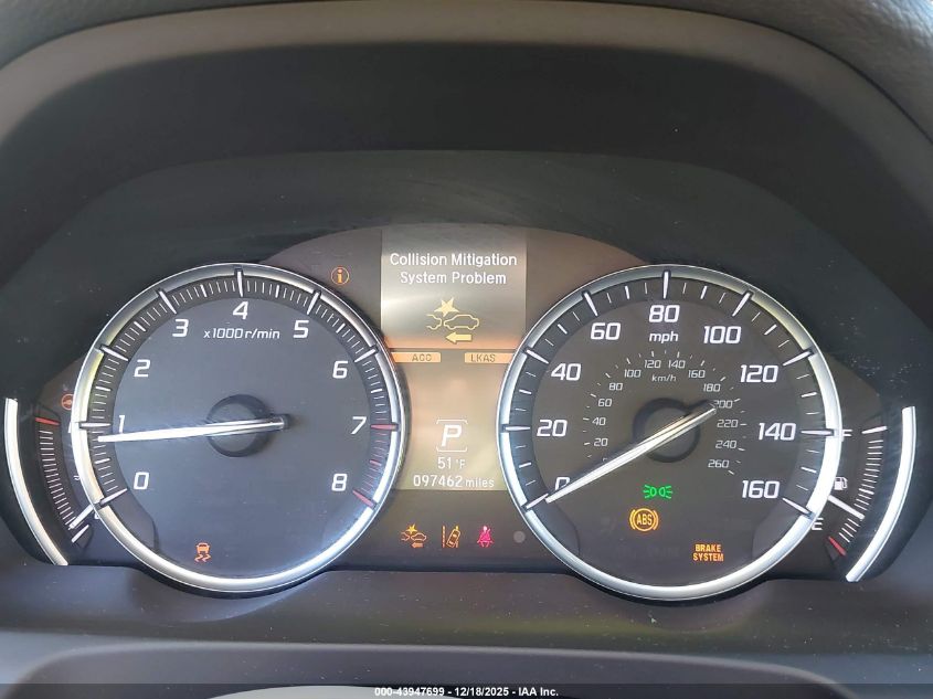 2019 Acura Tlx Standard VIN: 19UUB1F34KA000391 Lot: 43947699