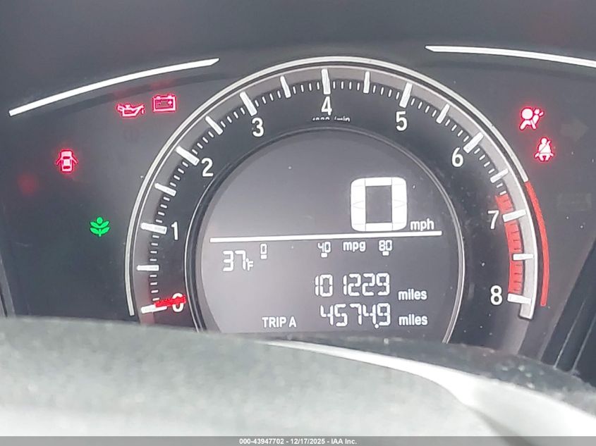 2018 Honda Civic Lx VIN: 19XFC2E59JE009256 Lot: 43947702