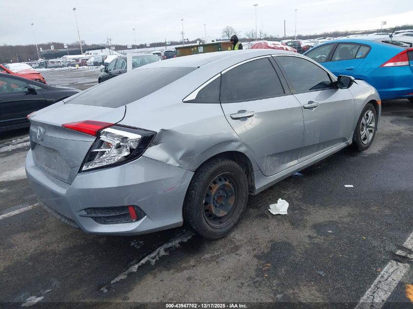 2018 Honda Civic Lx VIN: 19XFC2E59JE009256 Lot: 43947702