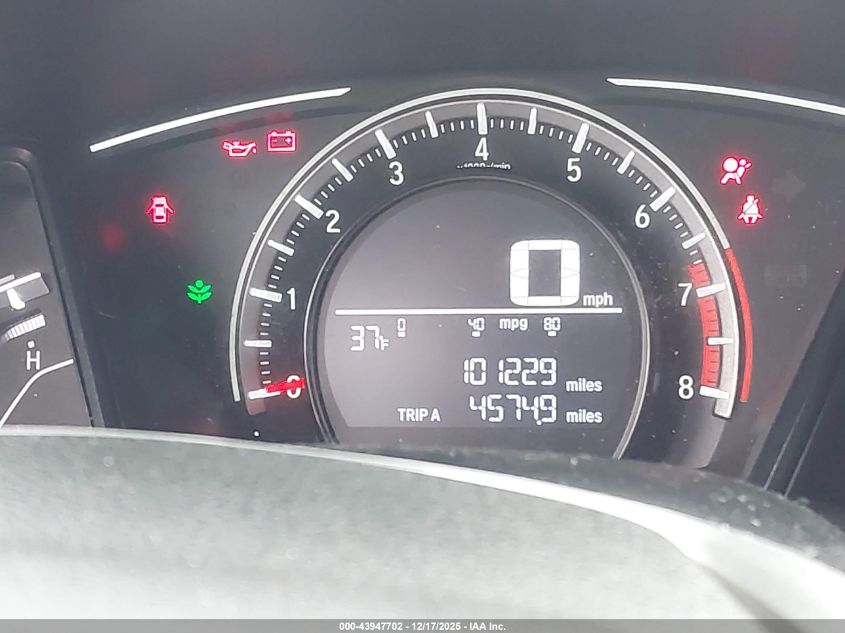 2018 Honda Civic Lx VIN: 19XFC2E59JE009256 Lot: 43947702