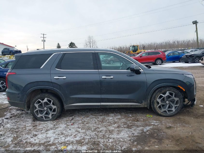 2022 Hyundai Palisade Calligraphy VIN: KM8R7DHE5NU361181 Lot: 43947705