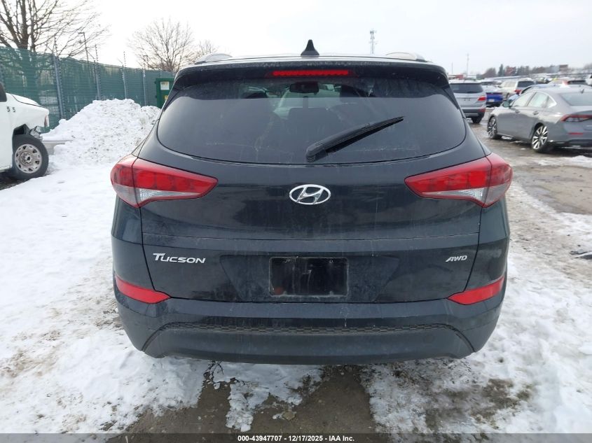 2017 Hyundai Tucson Se Plus VIN: KM8J3CA47HU502843 Lot: 43947707