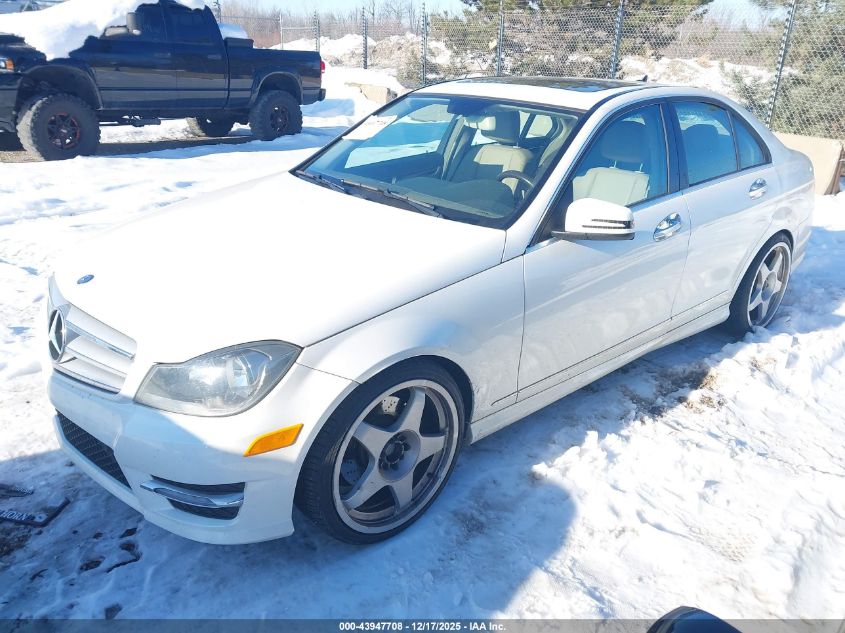 2013 Mercedes-Benz C 300 Sport 4Matic VIN: WDDGF8AB6DR281949 Lot: 43947708