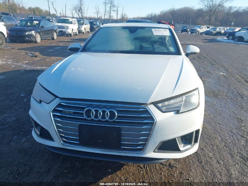2019 Audi A4 45 Premium VIN: WAUDNAF48KA025371 Lot: 43947709