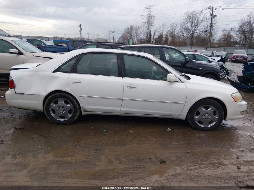 2003 Toyota Avalon Xls VIN: 4T1BF28B93U283483 Lot: 43947710