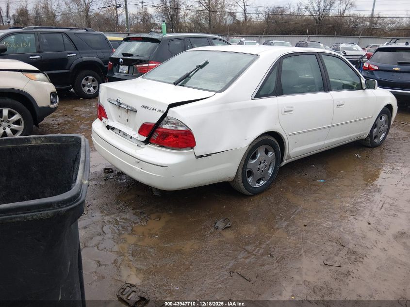 2003 Toyota Avalon Xls VIN: 4T1BF28B93U283483 Lot: 43947710