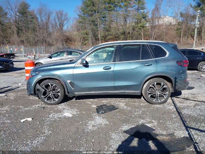 2024 BMW X5 xDrive40I VIN: 5UX23EU00R9S26876 Lot: 43947715