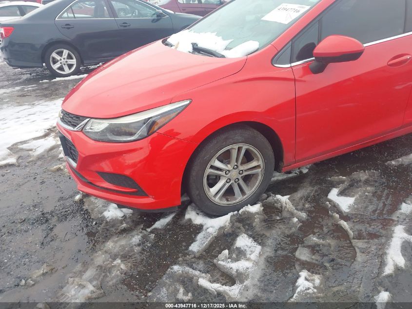 2016 Chevrolet Cruze Lt Auto VIN: 1G1BE5SM8G7293521 Lot: 43947716