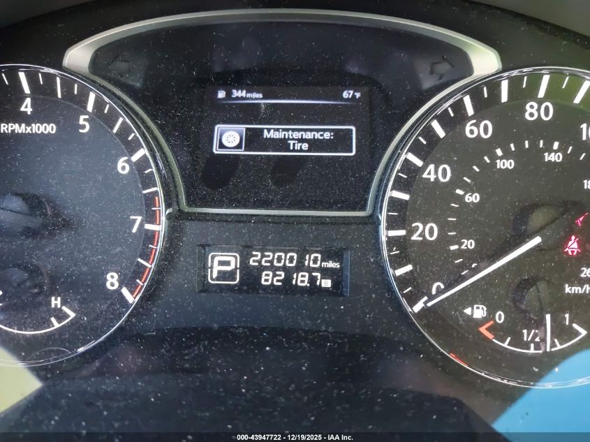 2014 Nissan Altima 2.5 Sv VIN: 1N4AL3AP3EC154416 Lot: 43947722