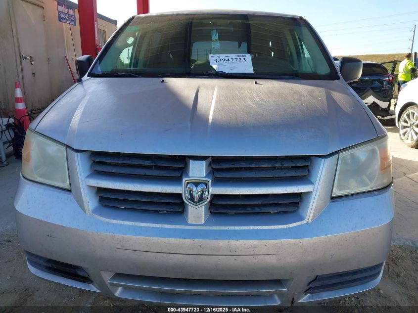 2009 Dodge Grand Caravan Se VIN: 2D8HN44E09R576323 Lot: 43947723