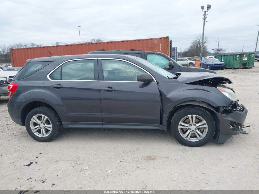 2016 Chevrolet Equinox Ls VIN: 2GNALBEK8G6318751 Lot: 43947727