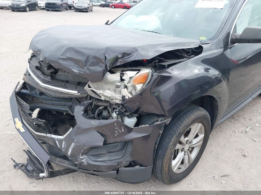 2016 Chevrolet Equinox Ls VIN: 2GNALBEK8G6318751 Lot: 43947727