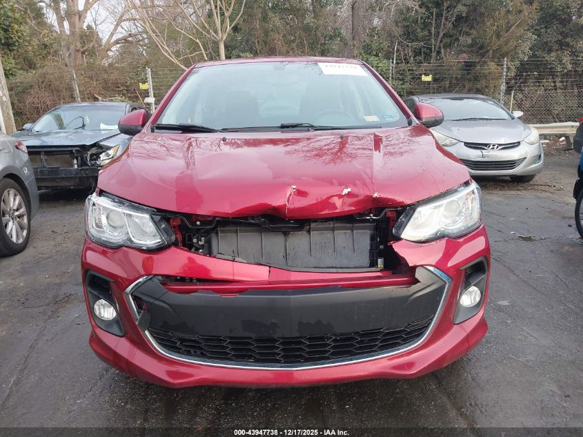 2018 Chevrolet Sonic Lt Auto VIN: 1G1JD5SH0J4101986 Lot: 43947738