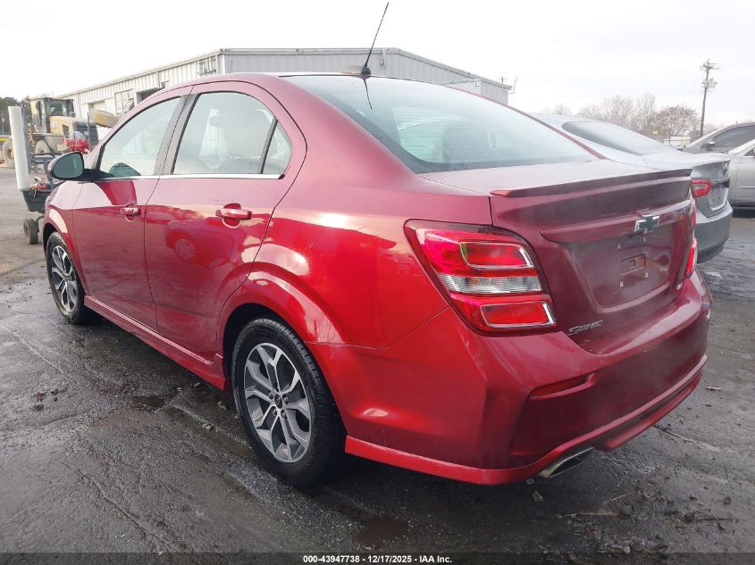 2018 Chevrolet Sonic Lt Auto VIN: 1G1JD5SH0J4101986 Lot: 43947738