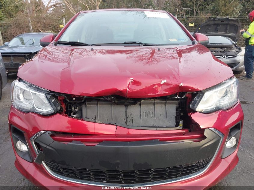 2018 Chevrolet Sonic Lt Auto VIN: 1G1JD5SH0J4101986 Lot: 43947738