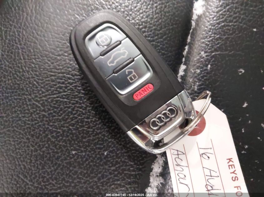 2016 Audi Q5 2.0T Premium VIN: WA1L2AFP1GA099606 Lot: 43947745