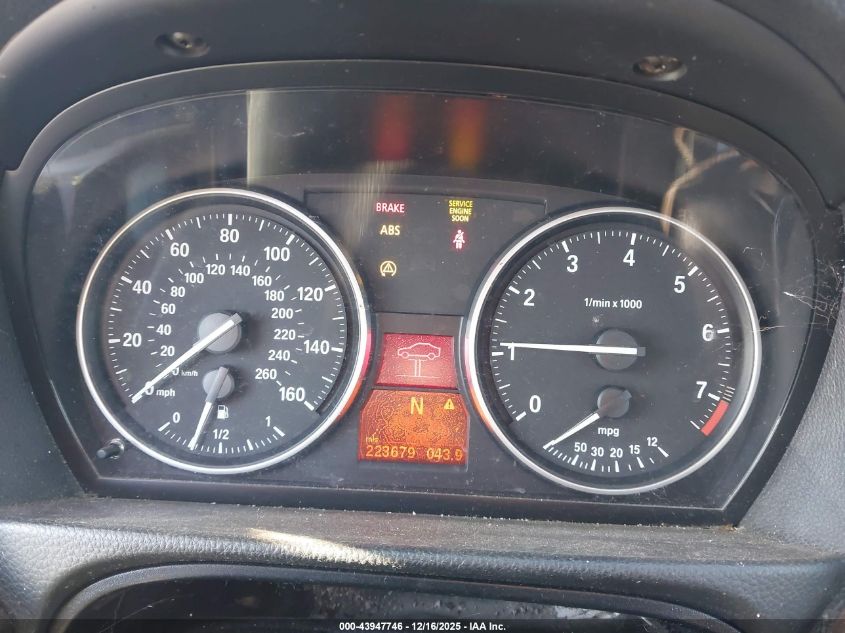 2010 BMW 328I VIN: WBAPH5G58ANM71076 Lot: 43947746