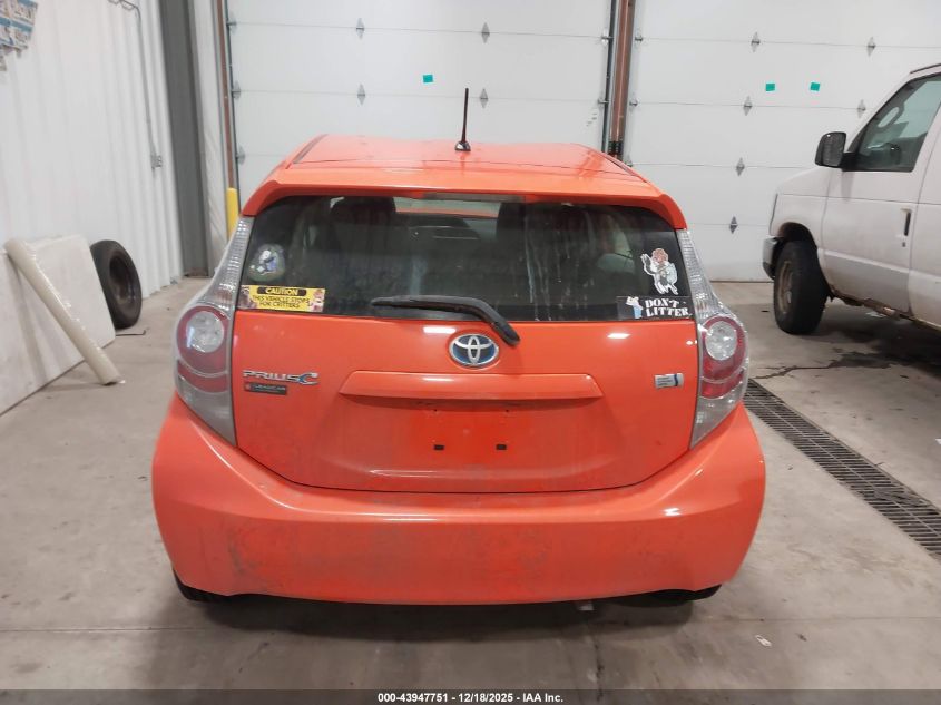 2013 Toyota Prius C Two VIN: JTDKDTB35D1051161 Lot: 43947751