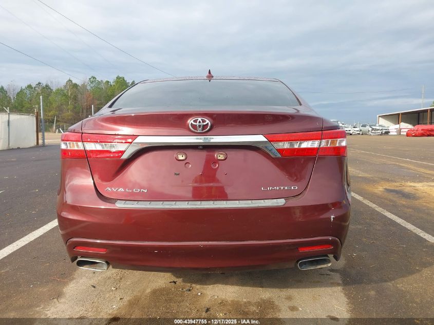 2013 Toyota Avalon Limited VIN: 4T1BK1EB9DU062770 Lot: 43947755
