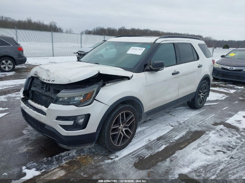 2016 Ford Explorer Sport VIN: 1FM5K8GT6GGA42894 Lot: 43947769