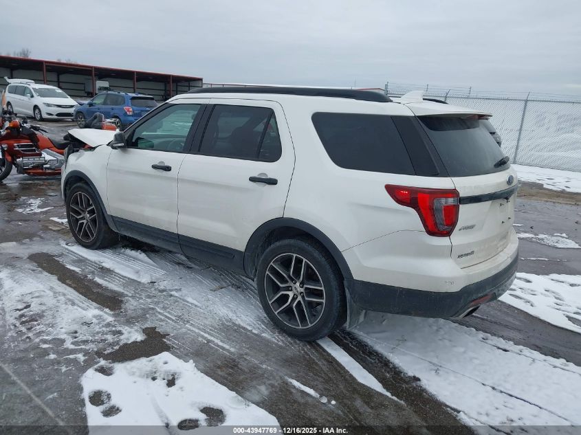 2016 Ford Explorer Sport VIN: 1FM5K8GT6GGA42894 Lot: 43947769