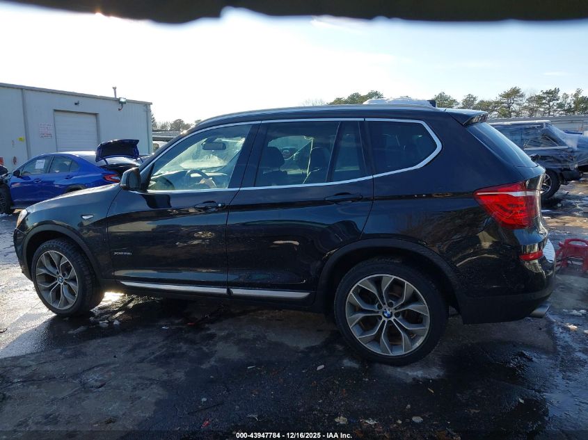 2017 BMW X3 xDrive28I VIN: 5UXWX9C32H0W69185 Lot: 43947784