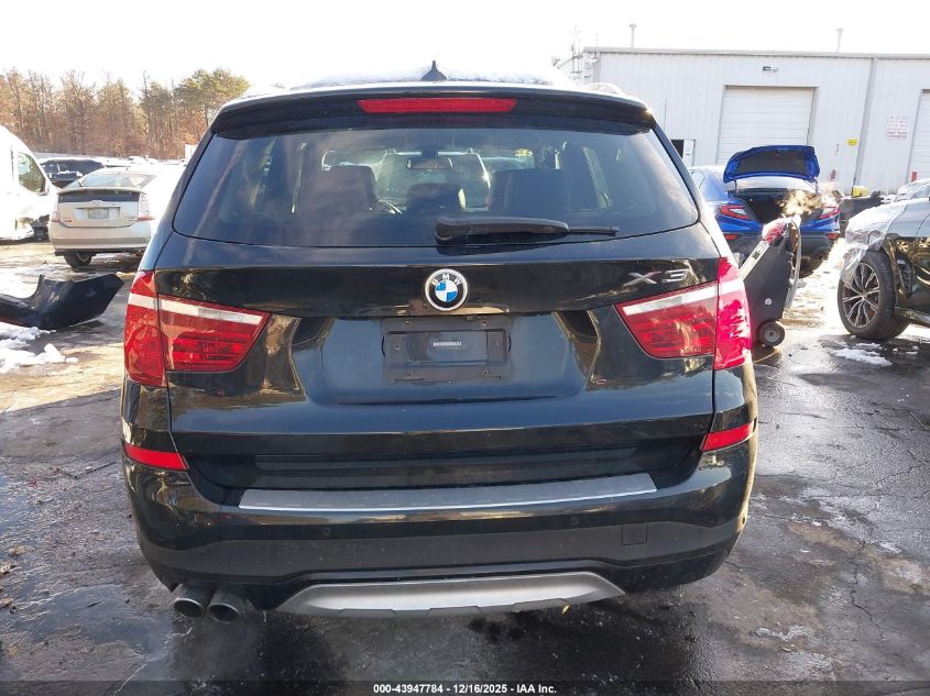 2017 BMW X3 xDrive28I VIN: 5UXWX9C32H0W69185 Lot: 43947784