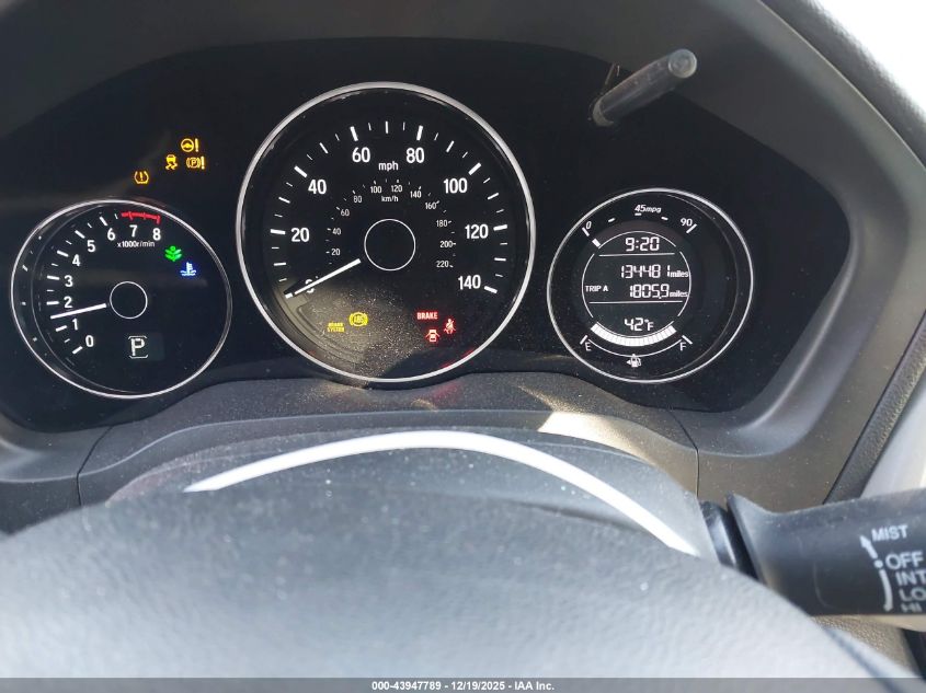 2017 Honda Hr-V Ex VIN: 3CZRU5H50HG706248 Lot: 43947789