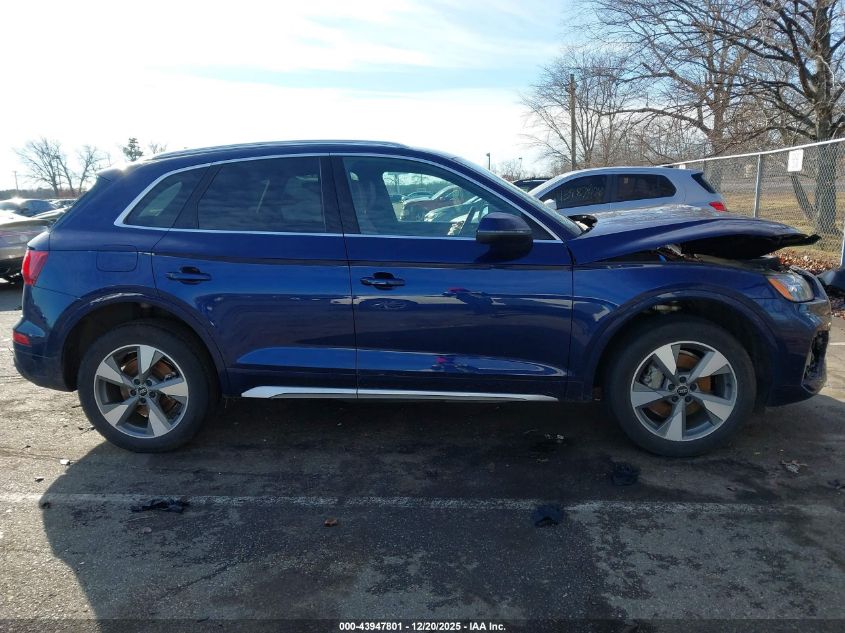 2023 Audi Q5 Premium 40 Tfsi Quattro S Tronic VIN: WA1ABAFY5P2081605 Lot: 43947801
