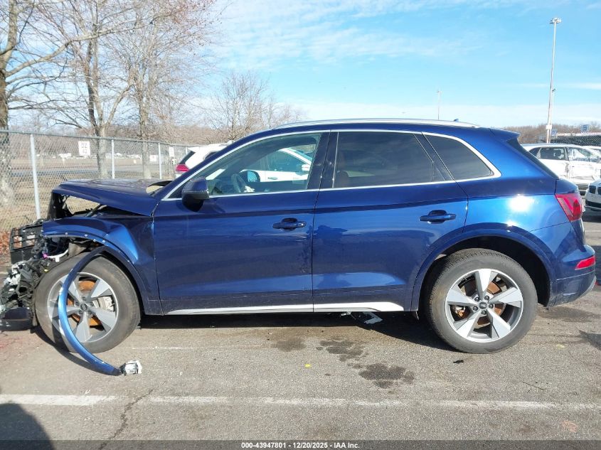 2023 Audi Q5 Premium 40 Tfsi Quattro S Tronic VIN: WA1ABAFY5P2081605 Lot: 43947801