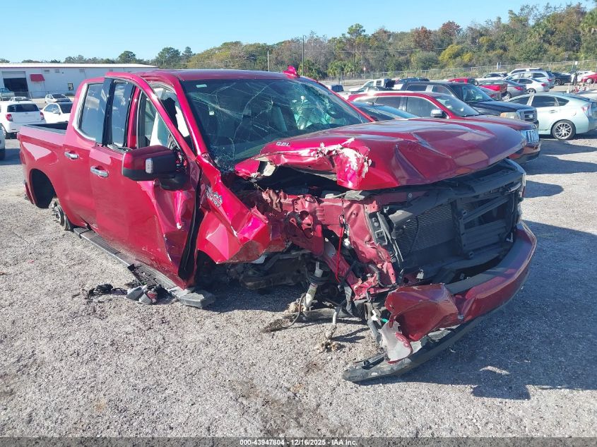 2019 Chevrolet Silverado 1500 High Country VIN: 1GCUYHEL1KZ365393 Lot: 43947804