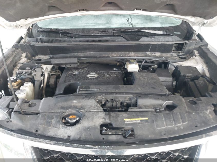 2014 Nissan Pathfinder Sl VIN: 5N1AR2MN9EC629883 Lot: 43947814