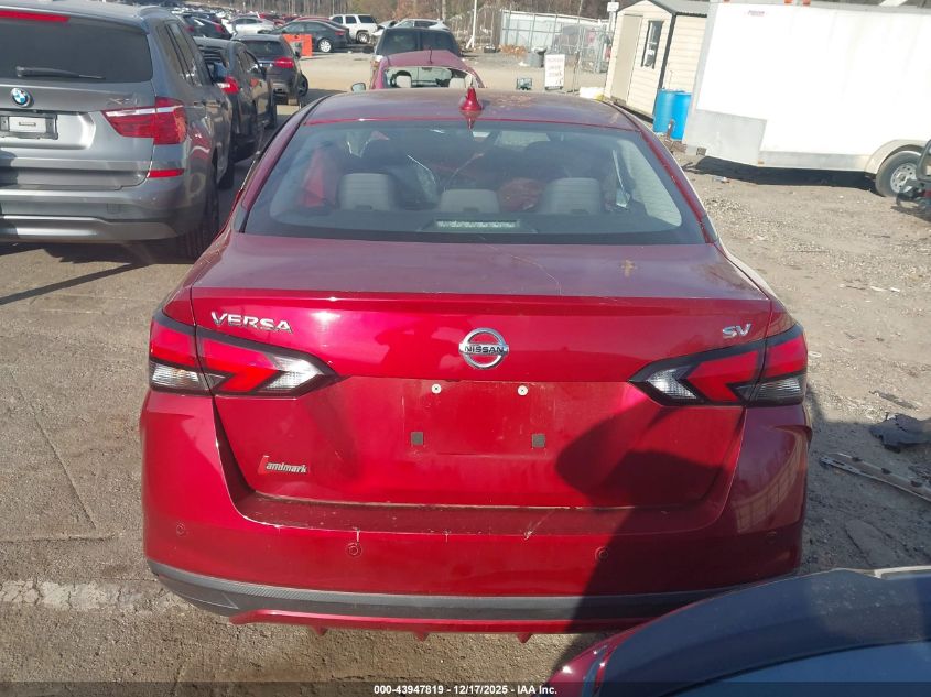 2021 Nissan Versa Sv Xtronic Cvt VIN: 3N1CN8EV9ML894187 Lot: 43947819