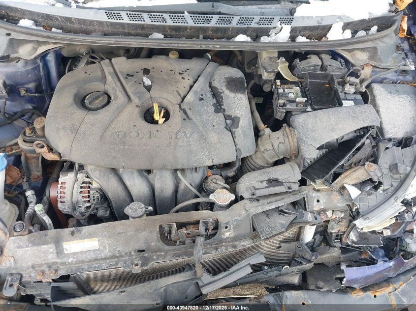 2011 Hyundai Elantra Limited VIN: 5NPDH4AE2BH037553 Lot: 43947820