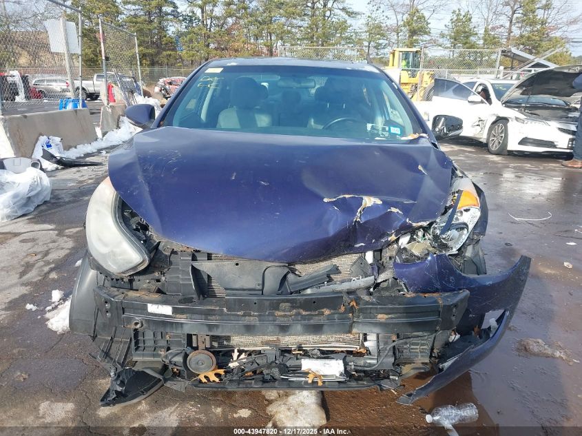 2011 Hyundai Elantra Limited VIN: 5NPDH4AE2BH037553 Lot: 43947820