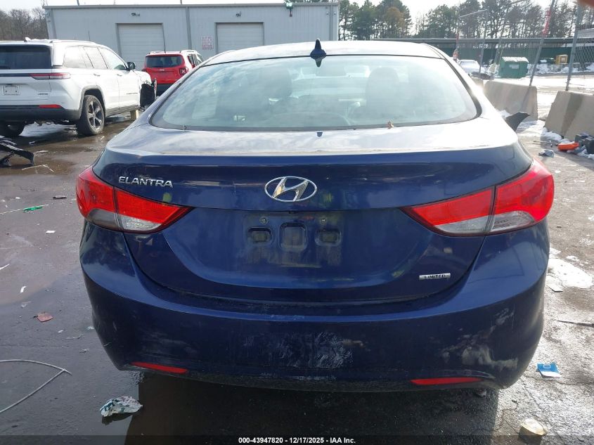 2011 Hyundai Elantra Limited VIN: 5NPDH4AE2BH037553 Lot: 43947820